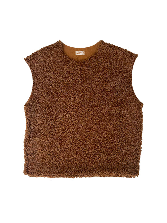 TEDDY SLEEVELESS SHIRT