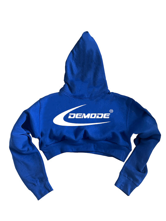CROP LOGO HOODIE