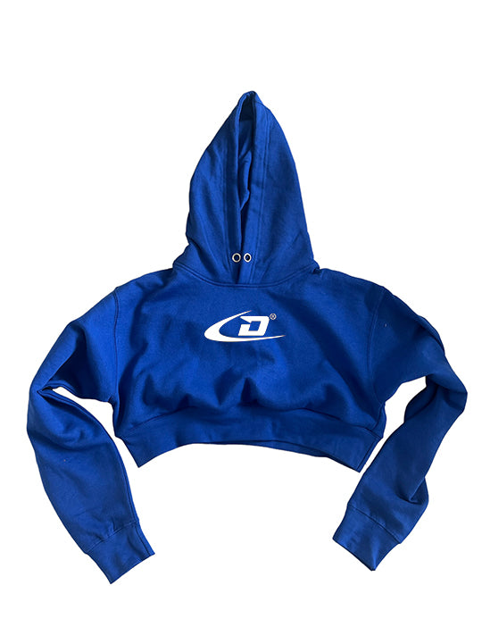 CROP LOGO HOODIE