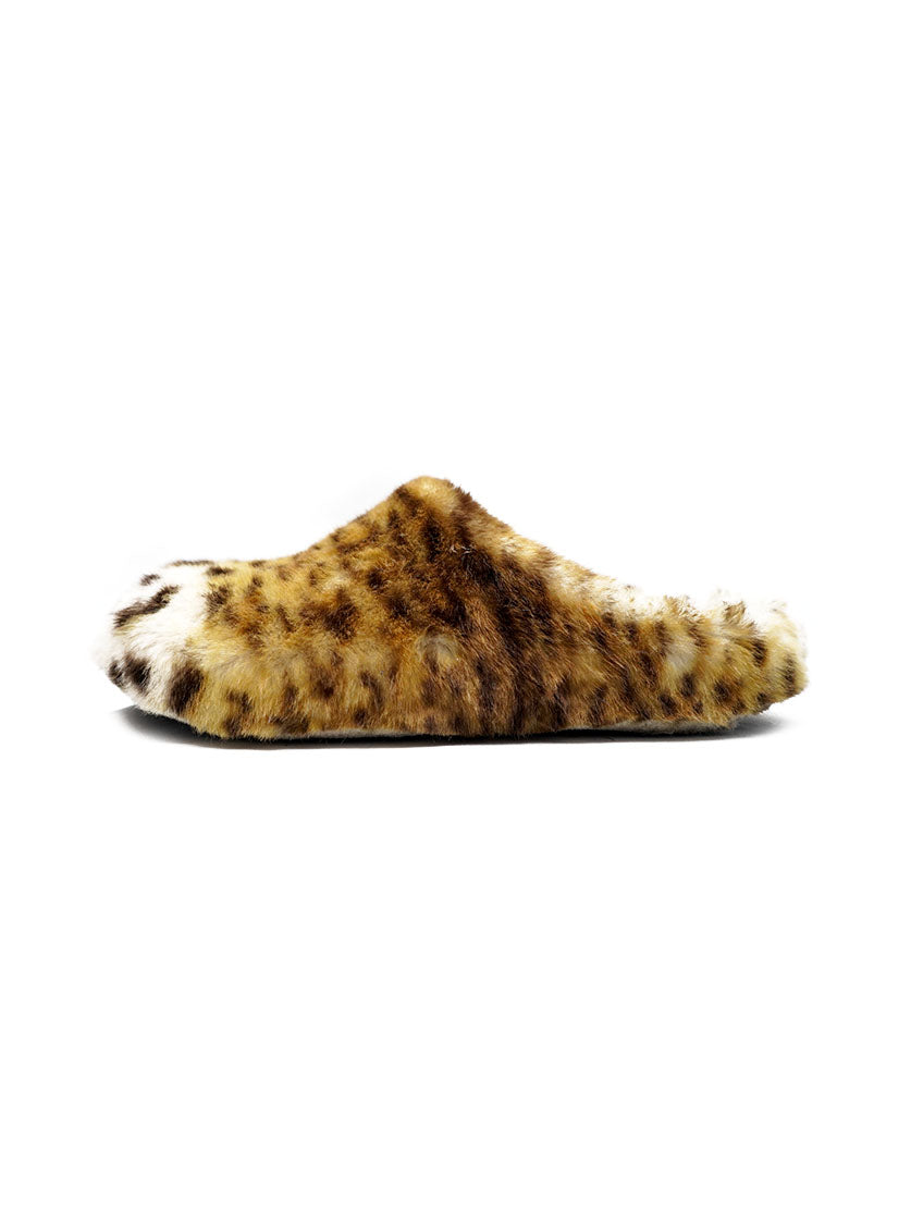 DEMODE FAUX FUR MULES ( CHEETAH )