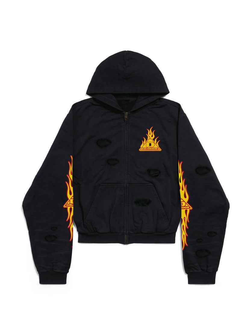 FLAME ZIP HOODIE