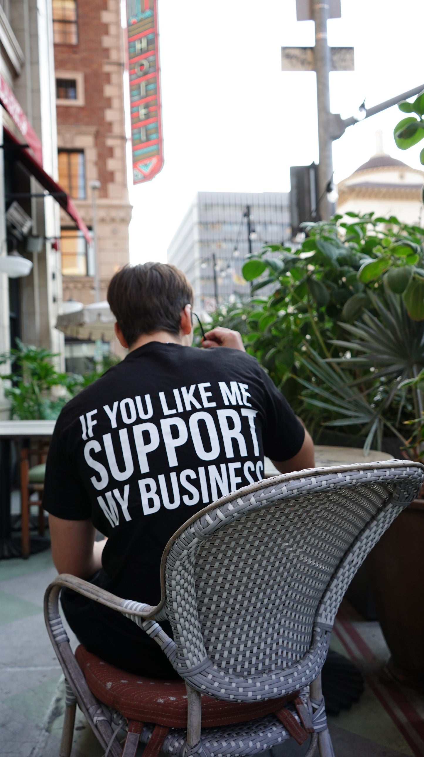 SUPPORT MY BUSINESS TEE