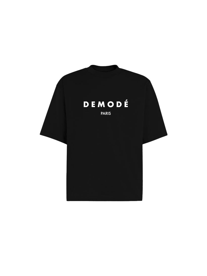 DEMODÉ LOGO T-SHIRT IN BLACK