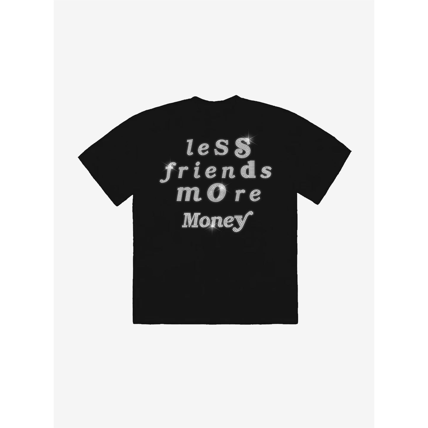 BLING'D OUT LESS T-SHIRT [ BLK ]